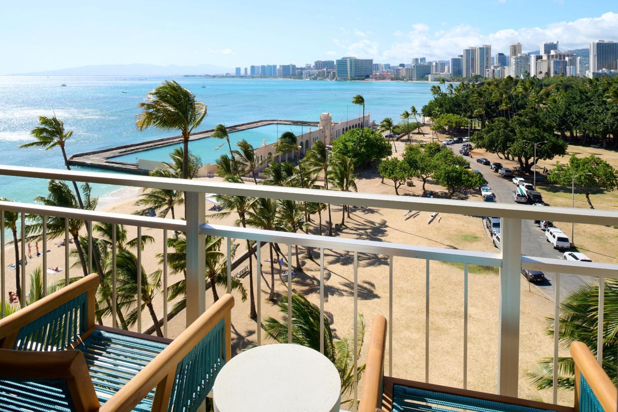 Kaimana Beach Hotel هونولولو المظهر الخارجي الصورة